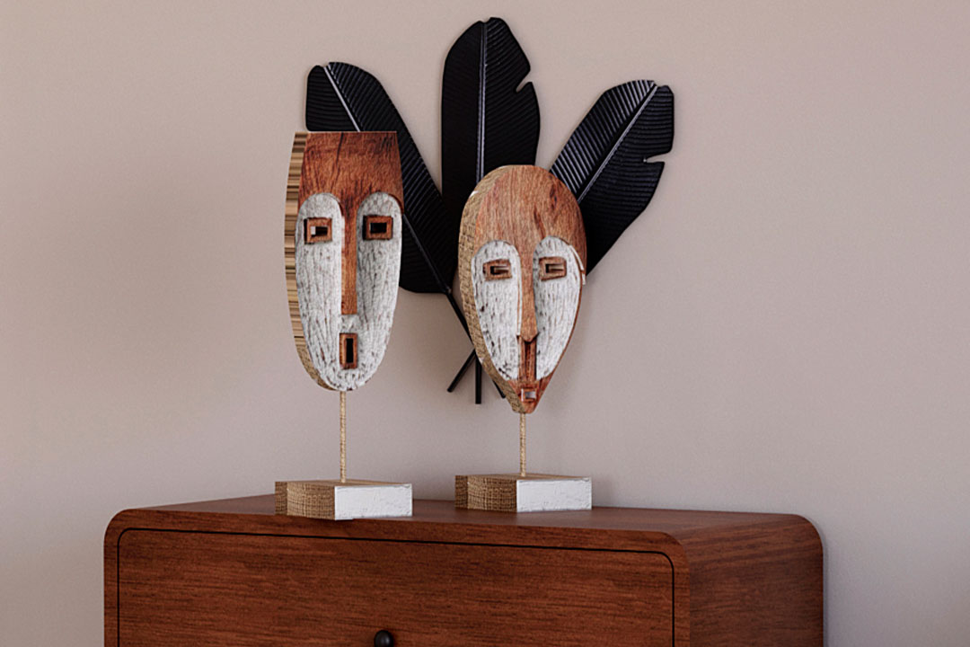 Masque deco ethnique