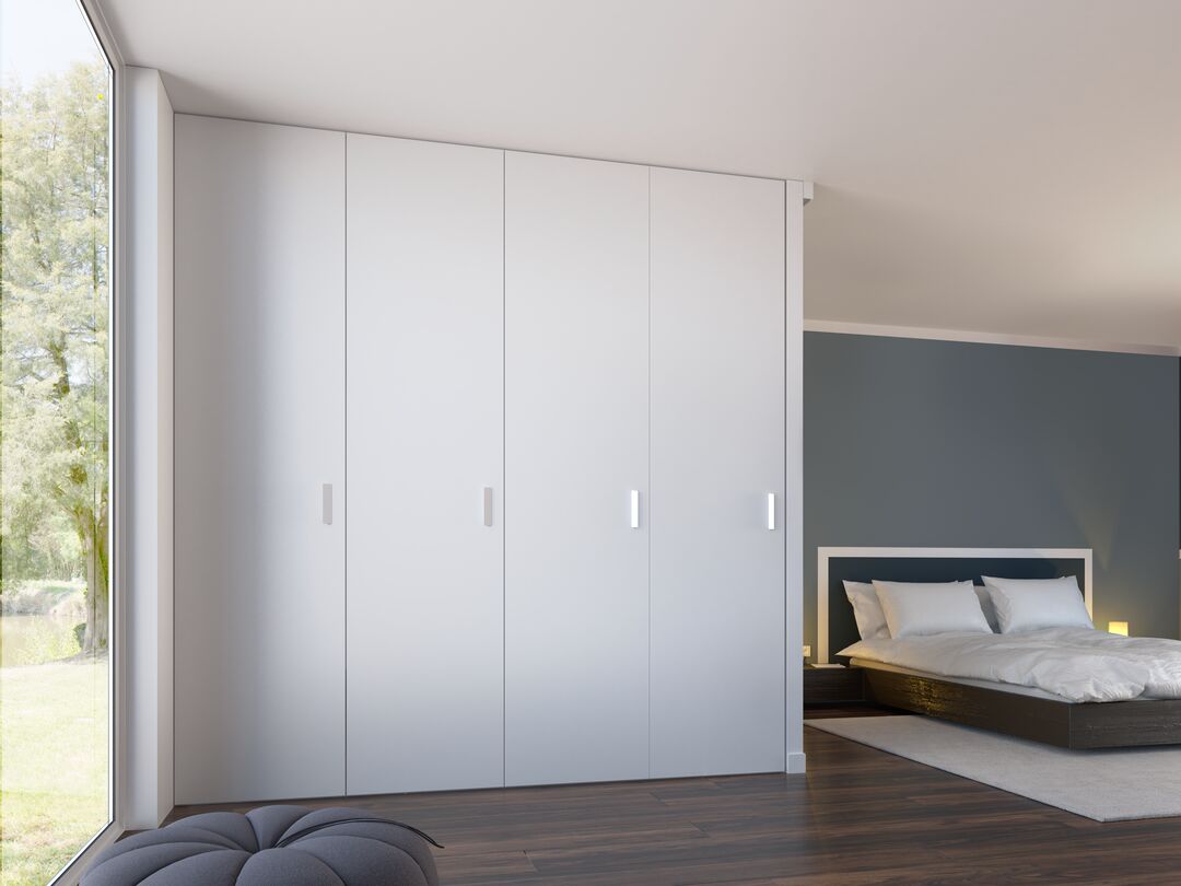 Portes de placard panoramique battantes