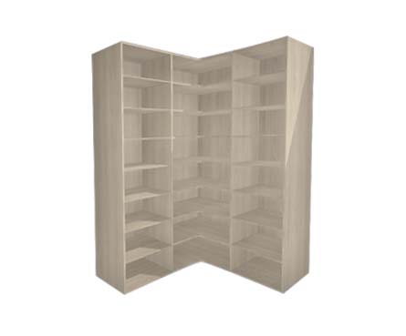 Aper?u Bibliothèque d'angle