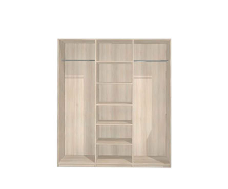 Aper?u 3 colonnes penderies et tablettes (au centre)