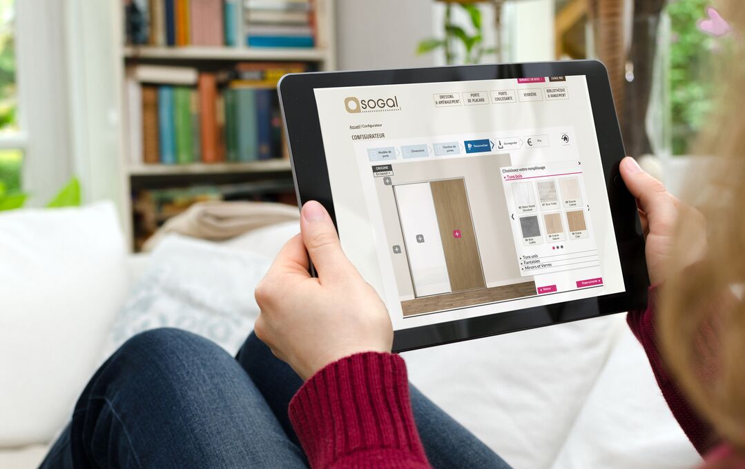 Aper?u Imaginez votre projet de portes de placard