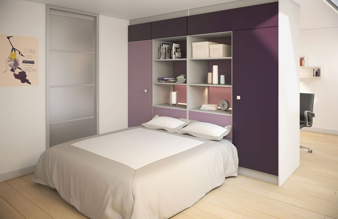 dressing séparation chambre